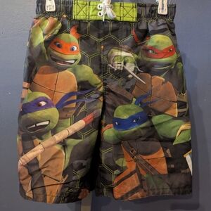 Nickelodeon Teenage Mutant Ninja Turtle Swim Shorts Boys 7